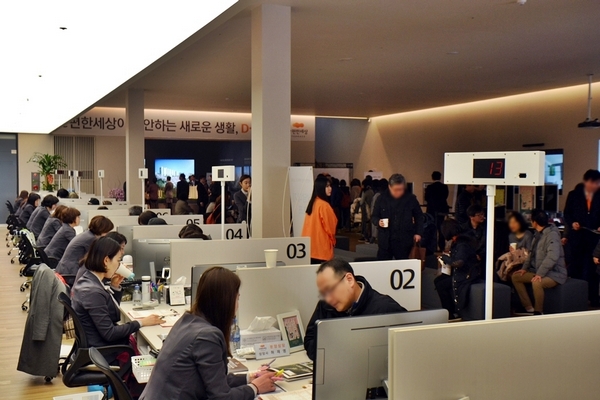 △e편한세상 테라스 오포 상담석./제공=대림산업