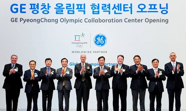 GE코리아는 25일 평창에 ‘GE-평창 올림픽 협력센터’ 개관식을 가졌다. GE코리아 제공