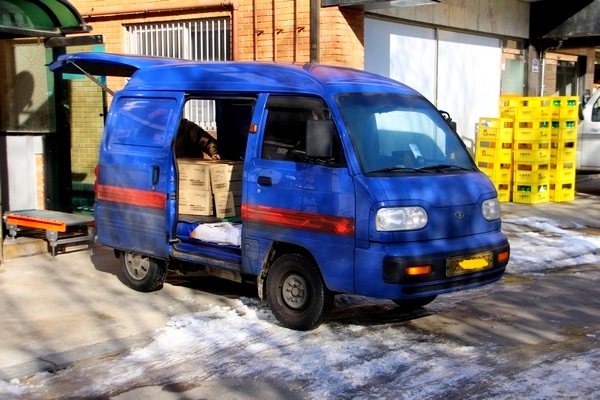 방화 ‘글로리데이’서 홍보 효과를 극대화 한 한국GM의 경상용차 다마스. 정수남 기자