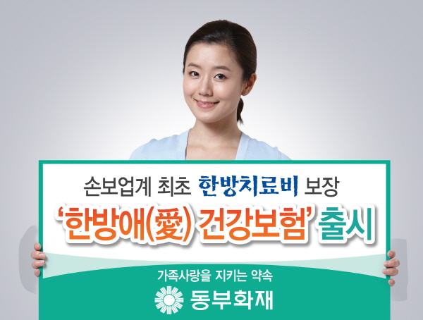 동부화재, 실손보험 공백 메우는 한방보험 출시