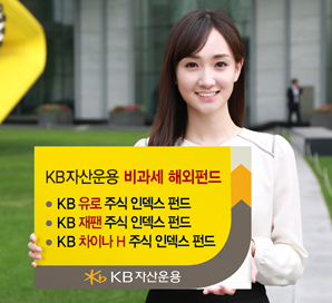 KB자산운용, 해외 대표지수와 연동…안정적 운용
