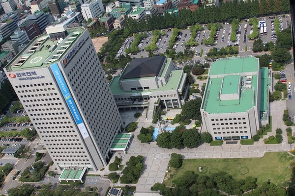 현대차 GBC가 들어설 옛 한전 부지. 정수남 기자