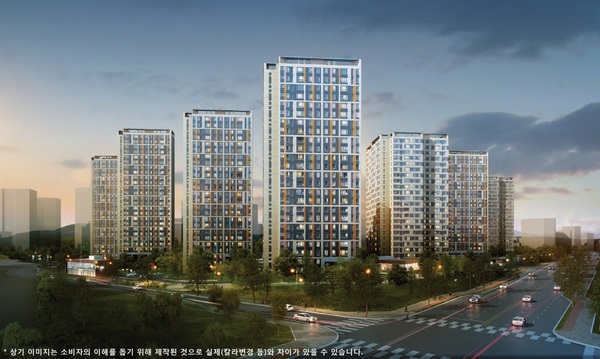 e편한세상 양주신도시2차 투시도./제공=대림산업