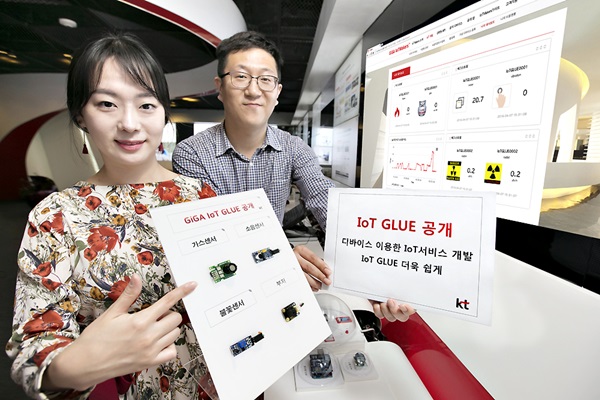 KT, IoT 기기 개발 지원체계 ‘GiGA IoT GLUE’ 공개