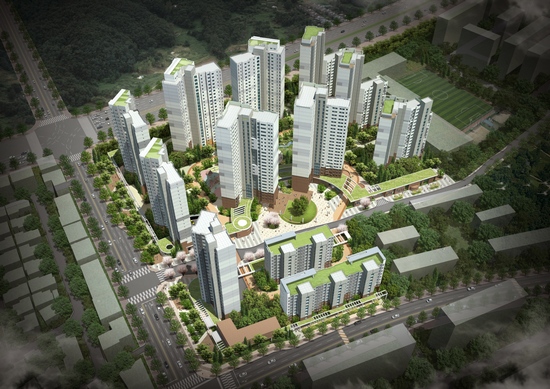 삼성물산 래미안루체하임 조감도./제공=삼성물산