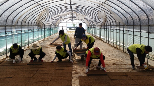 행복한 농업·농촌 만들기 위해 경기농협 함께나눔 봉사활동 실시