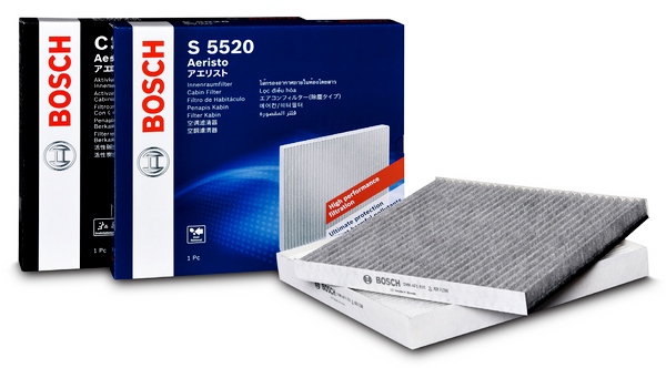 보쉬의 에어컨·히터 필터.