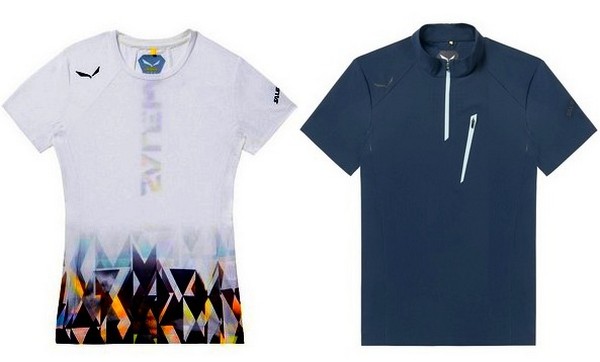 (왼쪽부터)살레와 그래픽에어티셔츠, 하이퍼플랫티셔츠.