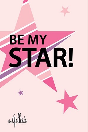 갤러리아백화점의 'Be My Star' 이벤트 포스터. 한화갤러리아 제공