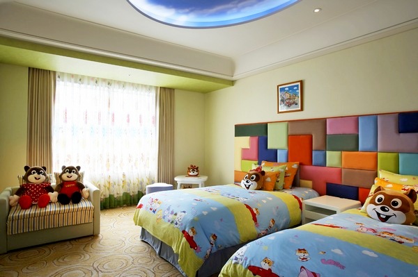 롯데호텔월드 캐릭터룸 전경.