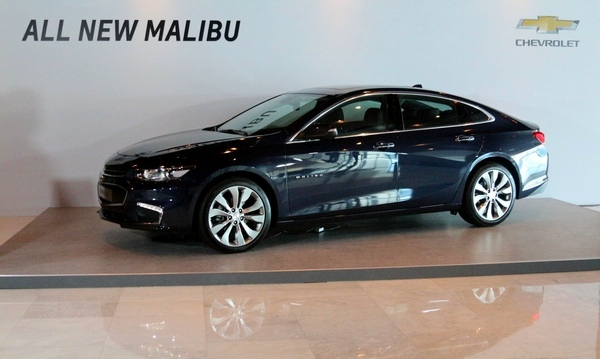 한국GM의 신형 말리부.