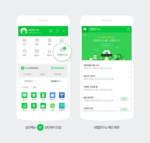 네이버, '네앱연구소' 선보여