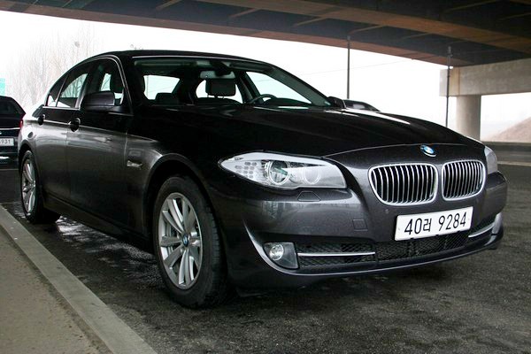 4월 판매 1위에 오른 BMW 520d.