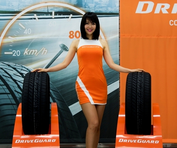 펑크시 시속 80㎞로 80㎞를 달릴 수 있는 브리지스톤 드라이브가드.