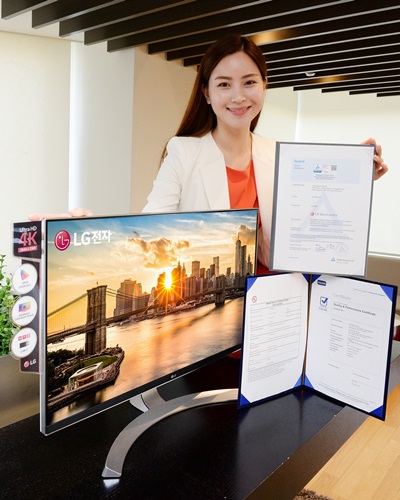 LG전자, LG 울트라HD 모니터 화질 검증
