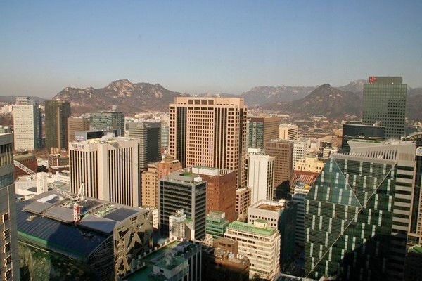 기업들이 몰려 있는 서울 중구와 종로구 전경. 정수남 기자