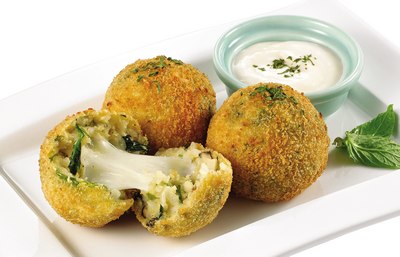 미스터피자가 리조또볼인 아란치니 라이스 등 이탈리아식 신메뉴 4종을 내놨다.