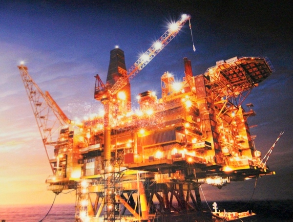 삼성중공업이 러시아 사할린 해상에 건설한 세계 최대의 해양 플랫폼. 정수남 기자