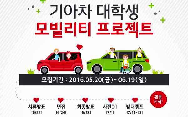 기아차, 하모니원정대 등 대학생 참여자 모집