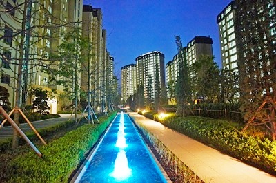 한화건설이 김포 풍무지구에 지은 꿈에 그린 유로메트로. 한화건설 제공