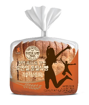 삼립식품이 선보인 천연효모 로만밀 통밀식빵.