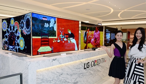 LG 올레드 TV, 면세점 찾는 유커 사로잡아