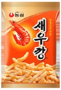 △새우깡의 가격이 1100원 에서 1200원으로 오른다.