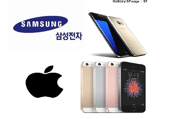 삼성전자, 갤럭시S7 덕에 활짝…애플은 먹구름