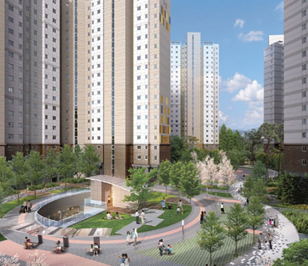 사진:서산 양우내안愛 퍼스트힐 조감도