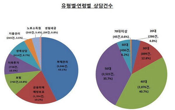 금감원, 무료 금융자문 이용자 증가…부채상담 43%