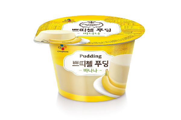 CJ제일제당의‘쁘띠첼 푸딩 바나나’. CJ제일제당 제공