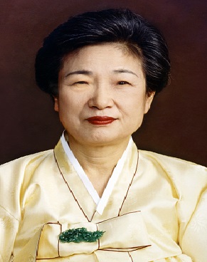 고(故) 아단(雅丹) 강태영 여사. 한화그룹 제공