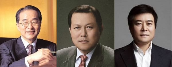 (좌측부터) 이인원 정책본부장(부회장), 황각규 정책본부 운영실장(사장), 소진세 정책본부 대외협력단장(사장).