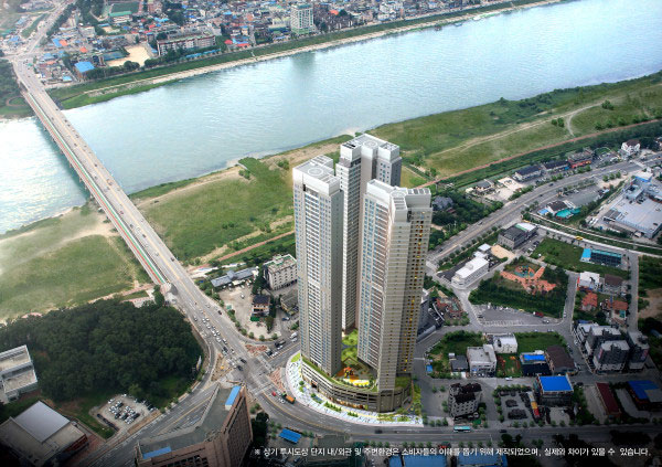 사진:여주KCC스위첸 조감도(KCC건설 제공)