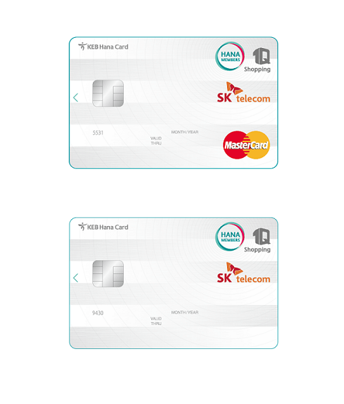 △하나멤버스 1Q(원큐)카드 쇼핑_SKT./사진제공=하나카드