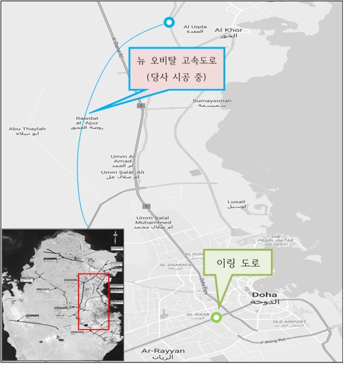 대우건설, 8천억원 규모 카타르 고속도로 공사 수주