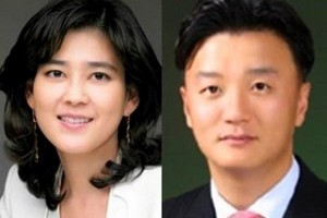 이부진 호텔신라 사장과 임우재 삼성전기 상임고문. 한국금융신문 DB