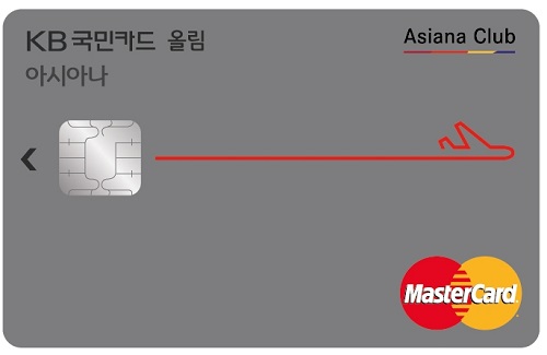 △KB국민 아시아나 올림카드./사진제공=KB국민카드
