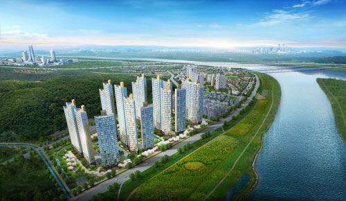 사진:남평 양우내안애 리버시티 조감도