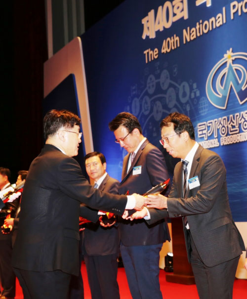 티앤아이 유영호 대표, 국가생산성대회서 산자부장관표창 수상