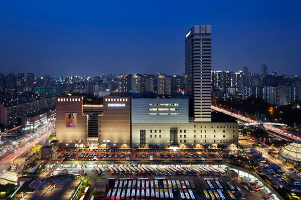 신세계면세점의 후보지 센트럴파크. 신세계디에프 제공