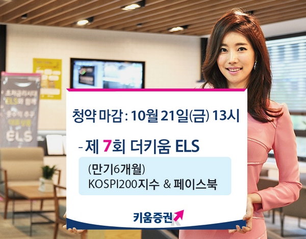 키움증권, 만기 6개월 ELS 출시