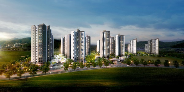 대우건설, 영종하늘도시 푸르지오 자이 분양