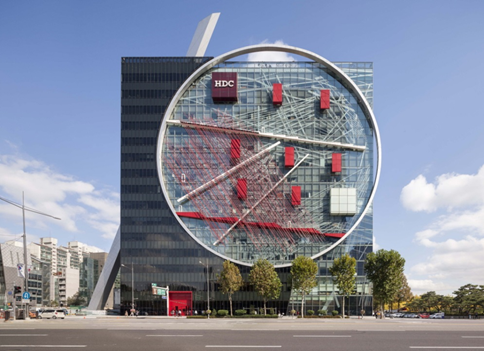 HDC신라면세점의 신규면세점 후보지 삼성동 아이파크타워. HDC신라면세점 제공