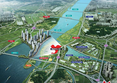 한강·아라뱃길 조망 ‘한강마리나시티’ 조합원 모집