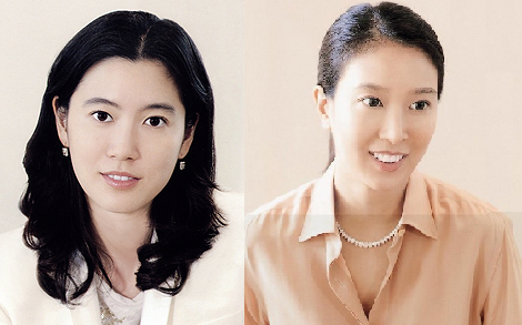 왼쪽부터 임창욱 대상그룹 명예회장의 장녀 임세령 식품BU 마케팅담당전무과 차녀 임상민 식품BU·소재BU 전략담당전무.