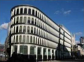 △IASB 건물 전경.