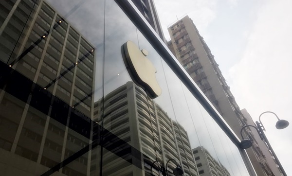 △ 애플스토어 홍콩 침사추이점. 한국금융신문 DB