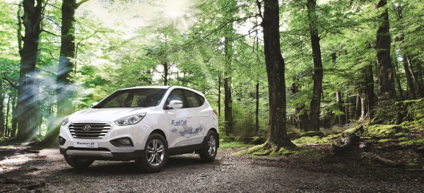 현대자동차 수소연료전지차 투싼ix, 자료 : 현대자동차