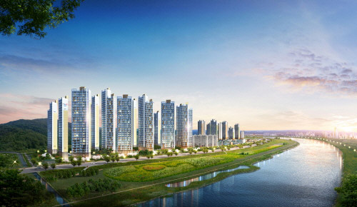 사진:남평 양우내안애2차 조감도